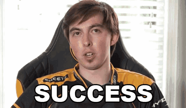 Download this success GIF for free. Perfect for product engineering teams celebrating a new feature shipped or a successful launch.