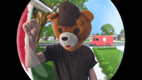 Download this package delivered GIF for free. Perfect for e-commerce teams to announce successful deliveries.