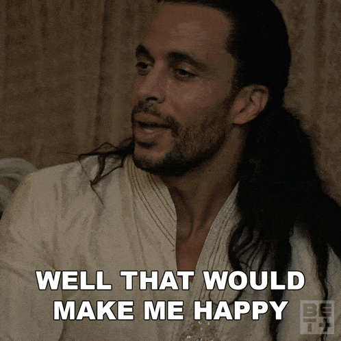 Use this happy GIF to celebrate a new marketing strategy. Download for free and share with your team to boost morale.