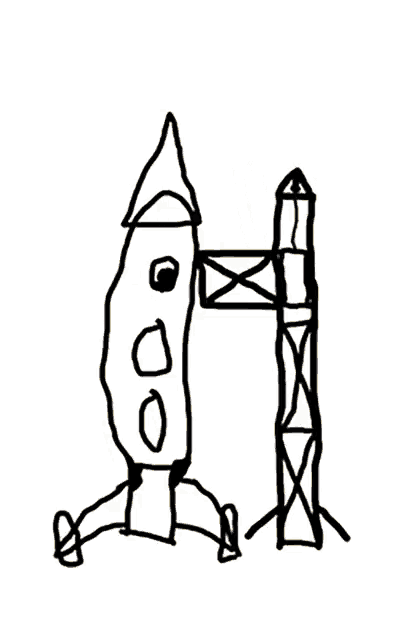 Download this rocket launch GIF for free. Perfect for marketing teams sharing creative ideas or launching new projects.
