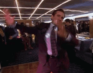 Get this victory dance GIF for free. Perfect for marketing teams celebrating wins and successful campaign results in Slack.