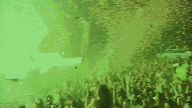 Share this vibrant brand launch celebration GIF. Ideal for marketing teams to express excitement about new campaigns.