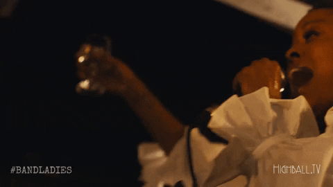 Get this free toast celebration GIF for your marketing team. Ideal for Slack and email when sharing brand news.