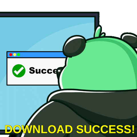 Download this success GIF for free. Ideal for Slack when your engineering team ships a new feature.