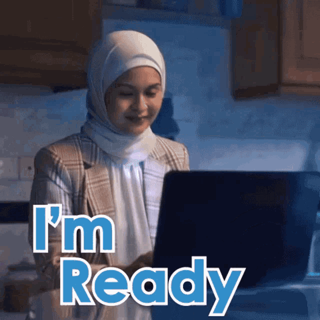 Get this 'I'm ready' GIF for free. Perfect for product teams to announce feature readiness in Slack or email.