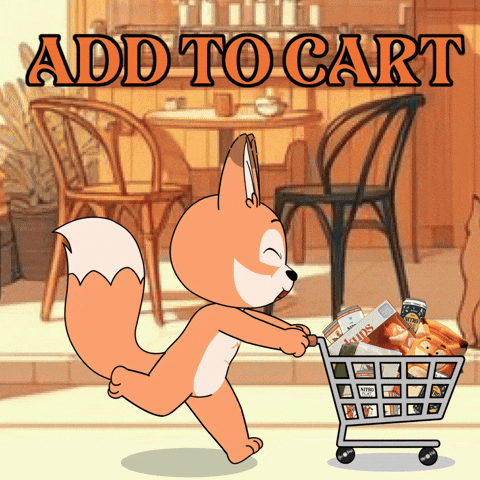 Download this online shopping cart GIF for free. Use in Slack or email to celebrate successful customer orders.