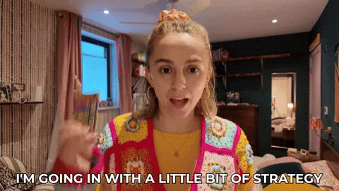 Share this team planning GIF in Slack. Ideal for visualizing your SaaS annual planning discussions.