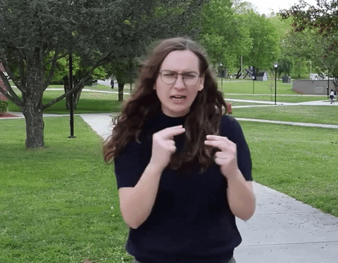 Download this 'figuring it out' GIF for your team. Use it in Slack for those complex SaaS annual planning challenges.