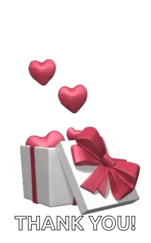 Download this appreciation gift box GIF for free. Perfect for e-commerce and business to send love to customers.