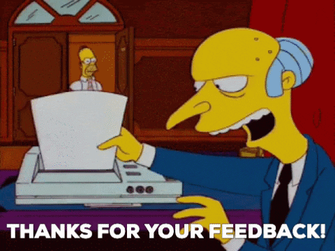 Use this versatile animated GIF for feedback reactions. Ideal for professional communication in Slack or email.