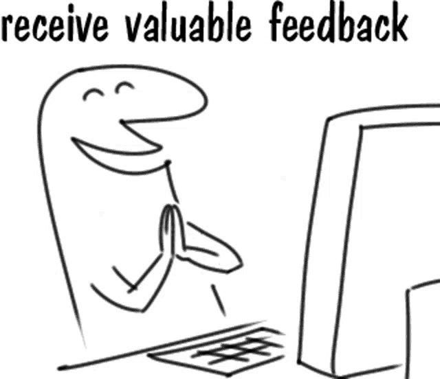 Get this positive feedback GIF free! Ideal for your HR team to share after a successful performance review.