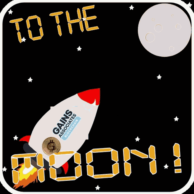 Download this rocket GIF for your fintech team! Celebrate explosive investment success and funding rounds.