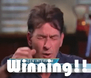 Share your marketing wins! Download this victory celebration GIF for your team's Slack channels and presentations.