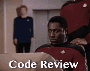 Communicate about code review with this GIF. Ideal for engineering teams discussing code quality and feedback in Slack.