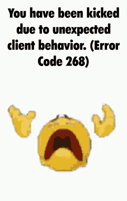Share this error GIF with your team. Perfect for Slack when client behavior causes unexpected issues.