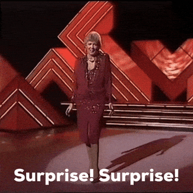 Grab this Bitcoin surprise reaction GIF for free. Perfect for expressing shock at market changes in your fintech discussions.