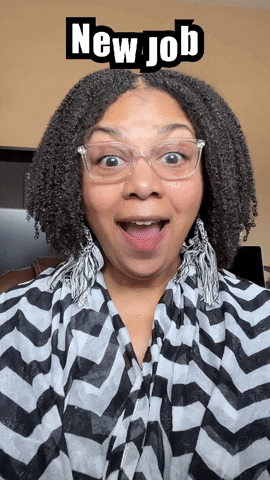 Welcome your new hires with this first day success GIF. Perfect for HR and team introductions.