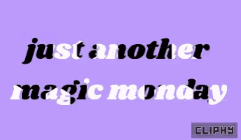 Brighten up your Monday! Get this 'Magic Monday' GIF for your SaaS team's communication channels.