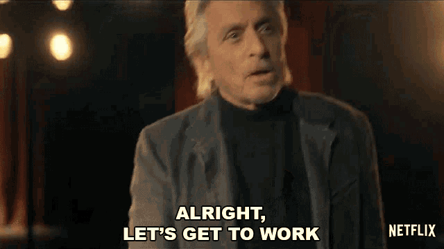 Get motivated! Download this 'let's get to work' GIF. Perfect for kickstarting team meetings and projects.
