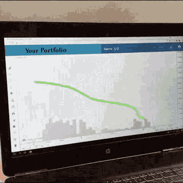 Share this portfolio performance GIF with your clients. An excellent way to visually communicate positive investment growth.
